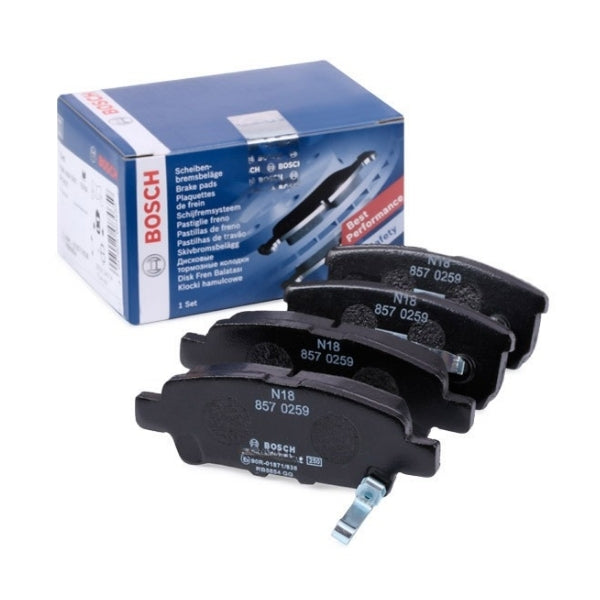 Bosch Mitsubishi Lancer 1.5 Arka Fren Balata Takımı 2007-2011