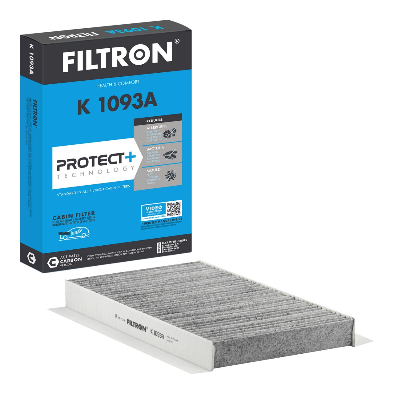 Filtron K1093A Karbonlu Polen Filtresi