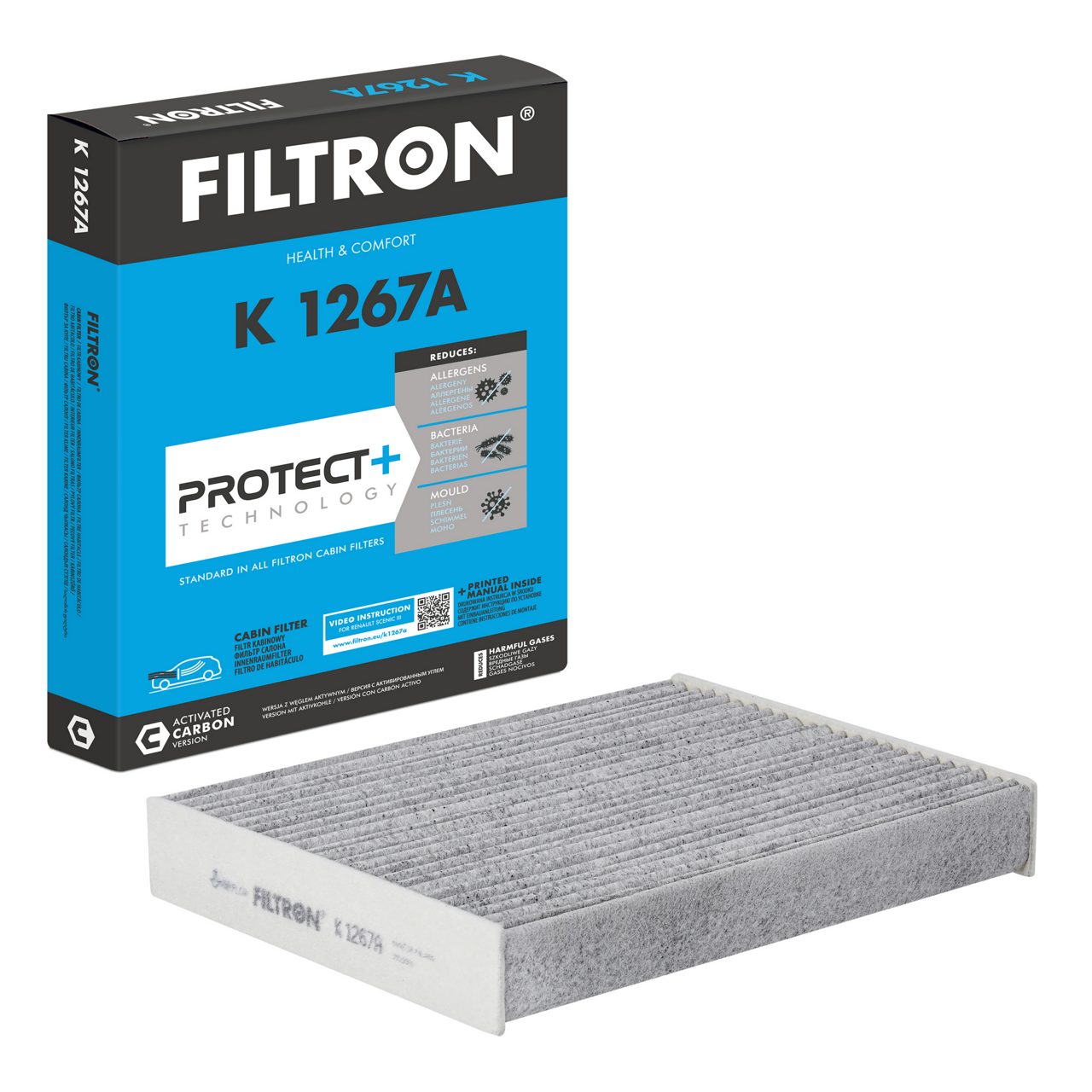 Filtron K1267A Karbonlu Polen Filtresi