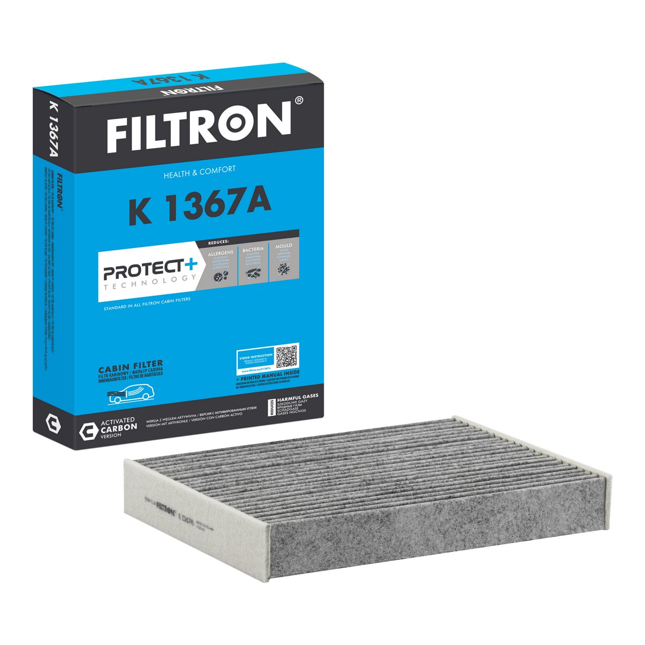 Filtron K1367A Karbonlu Polen Filtresi