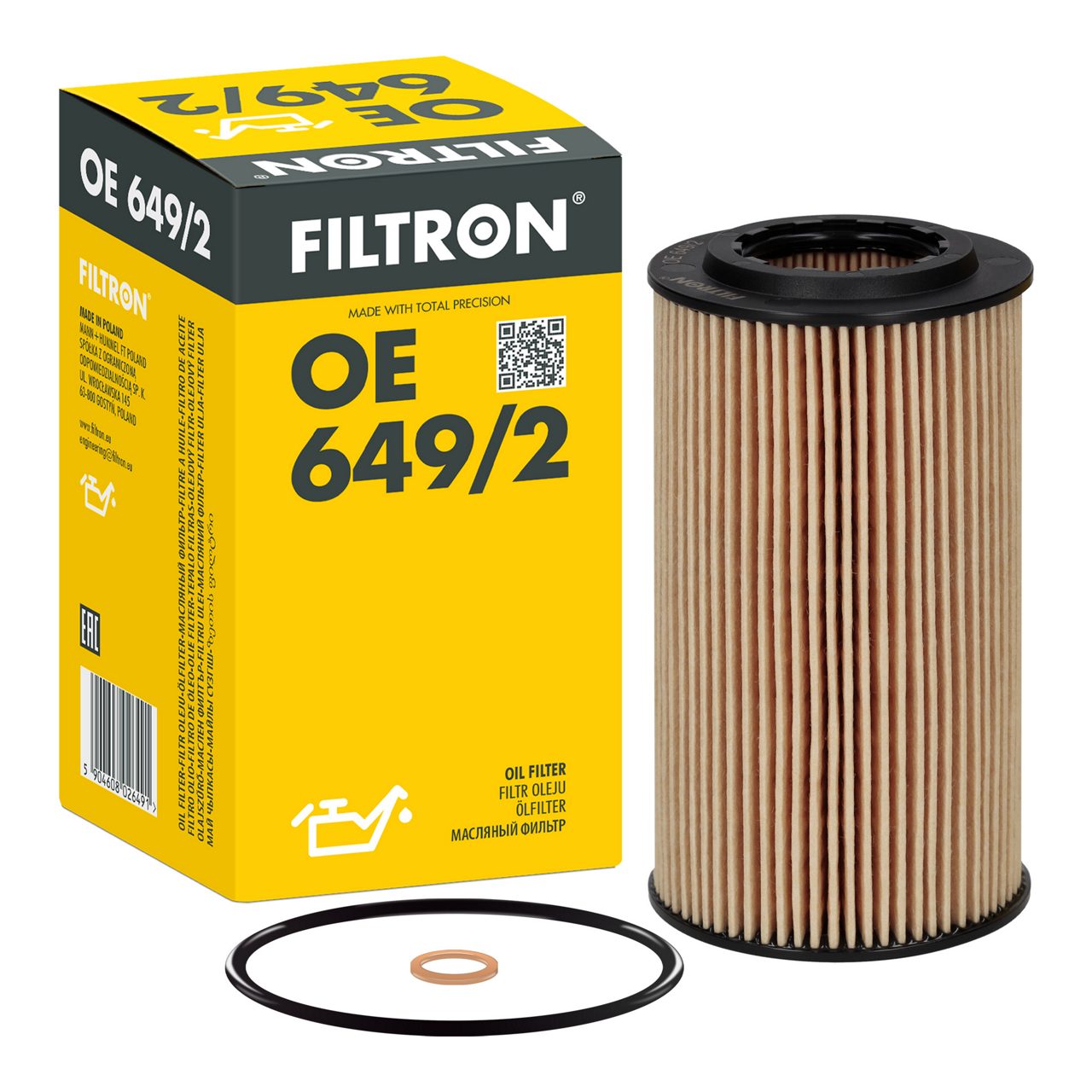 Filtron OE649/2 Yağ Filtresi