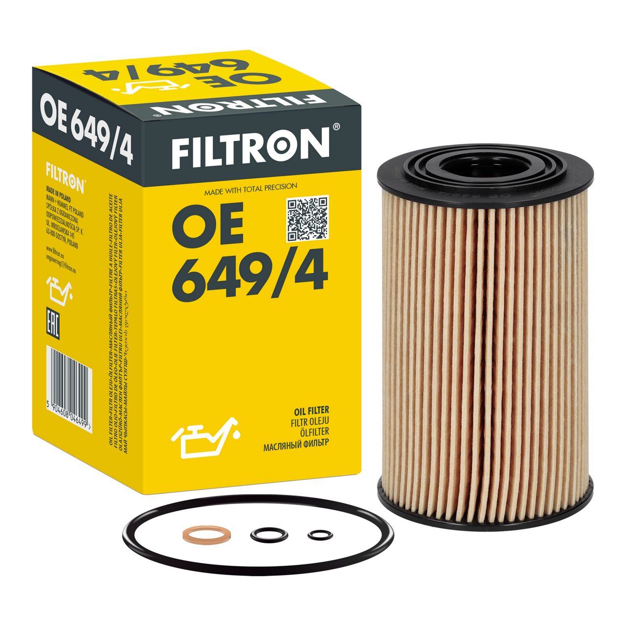 Filtron OE649/4 Yağ Filtresi
