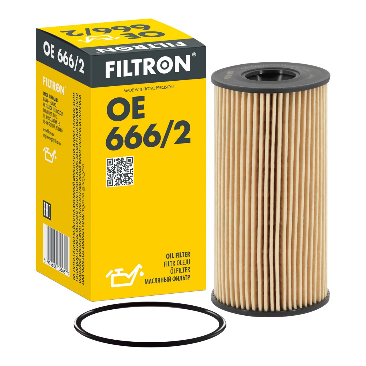 Filtron OE666/2 Yağ Filtresi