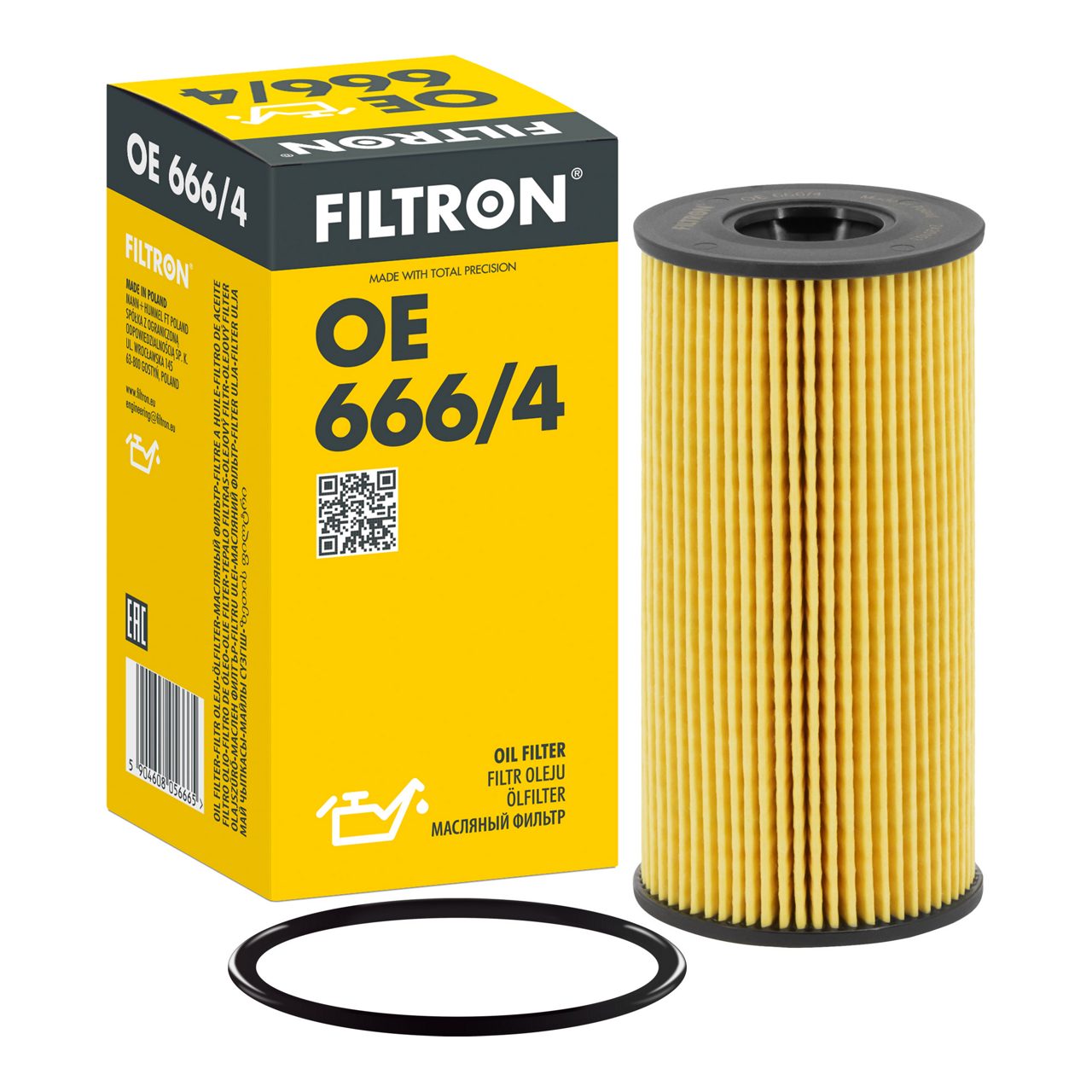 Filtron OE666/4 Yağ Filtresi