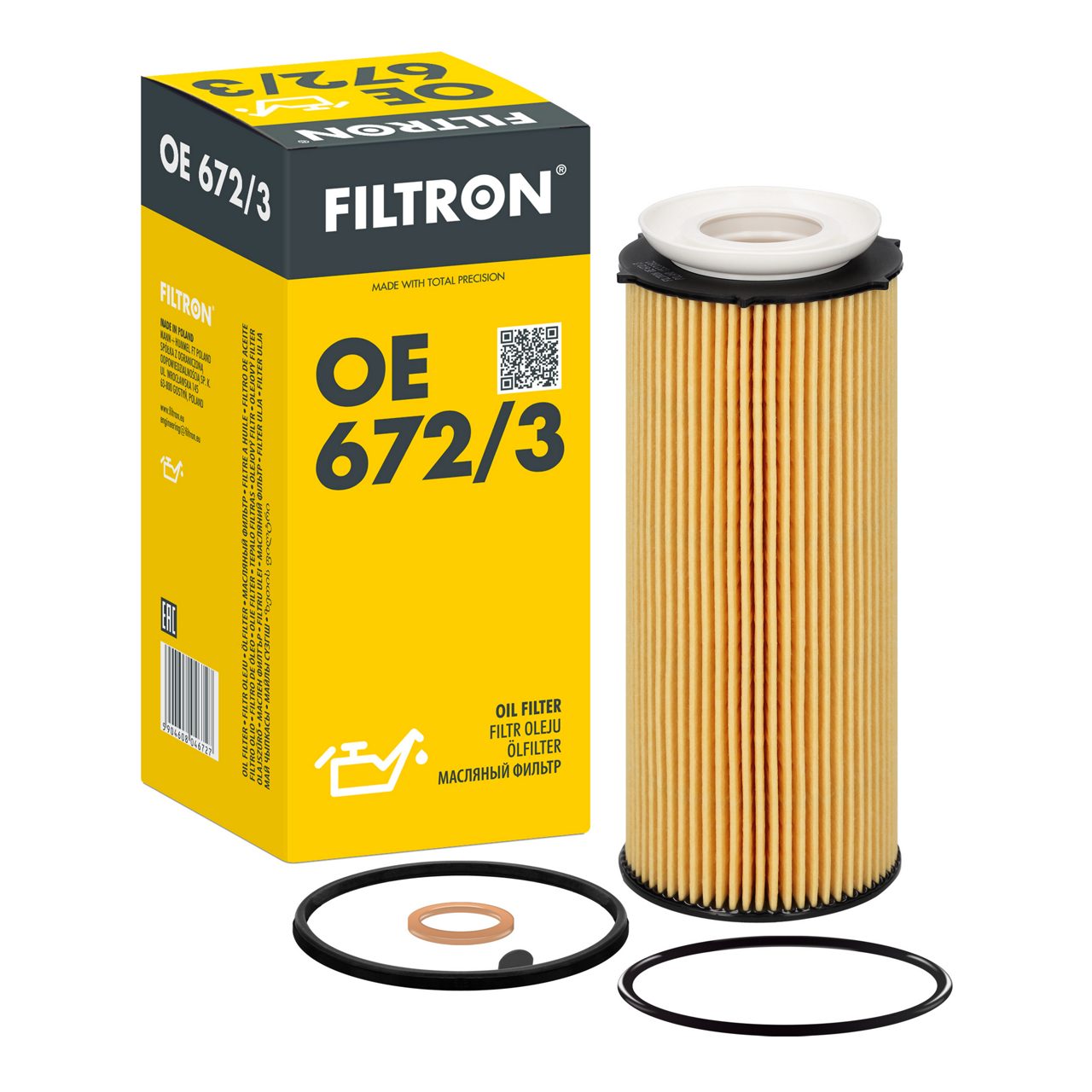 Filtron OE672/3 Yağ Filtresi