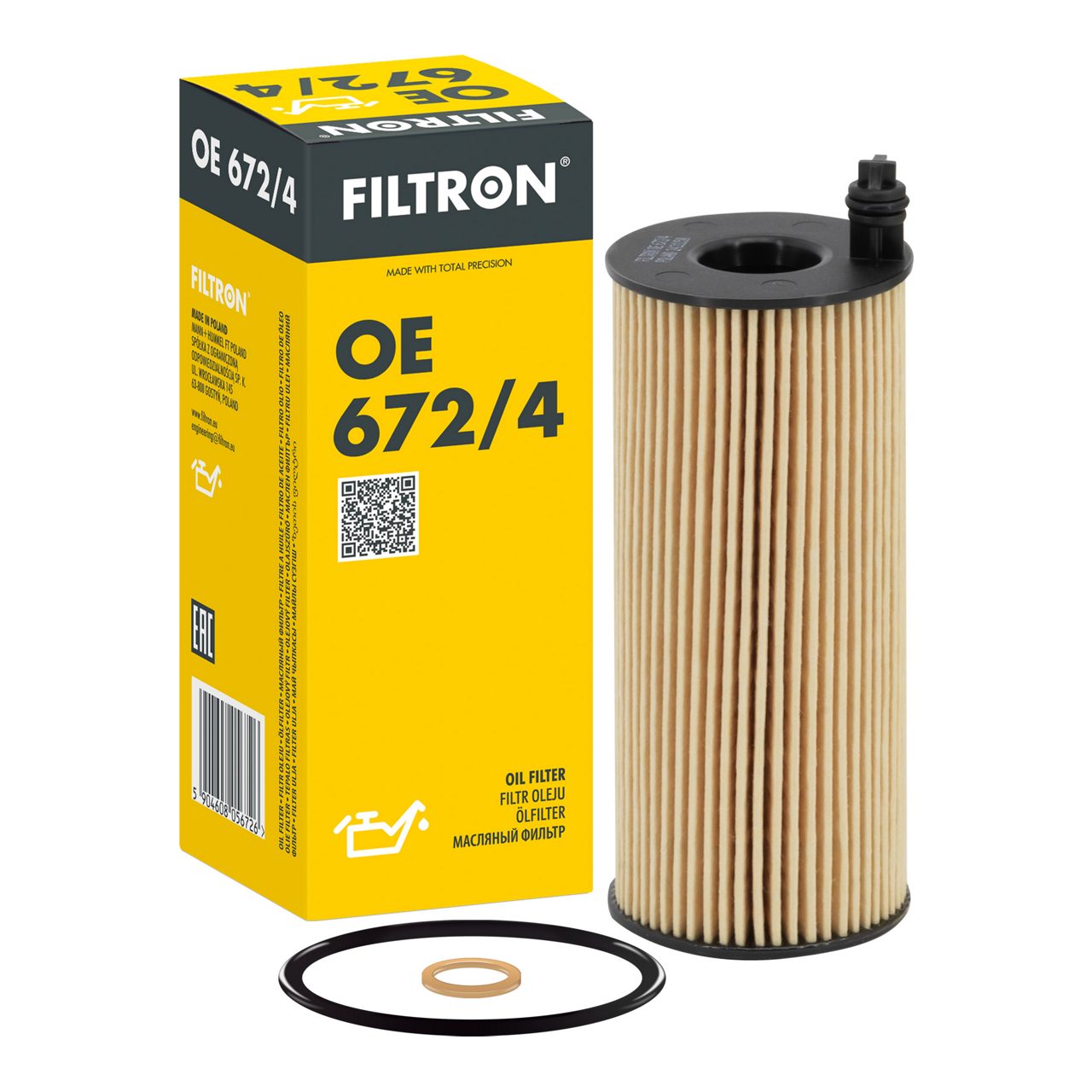 Filtron OE672/4 Yağ Filtresi