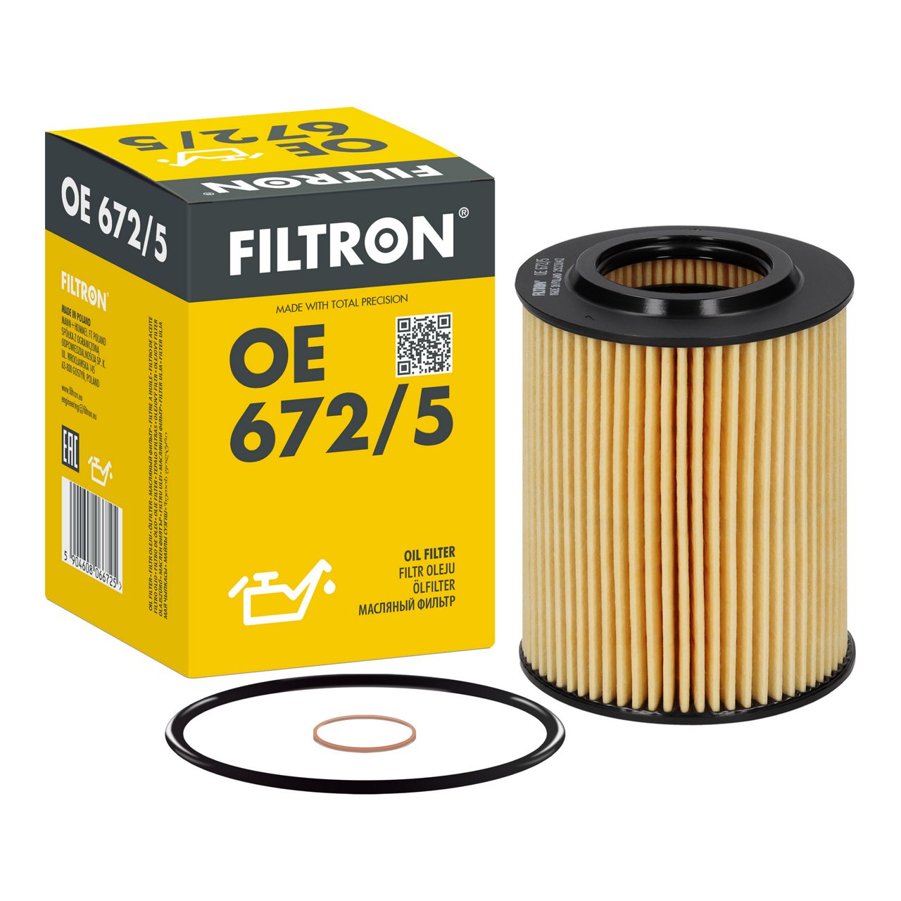 Filtron OE672/5 Yağ Filtresi