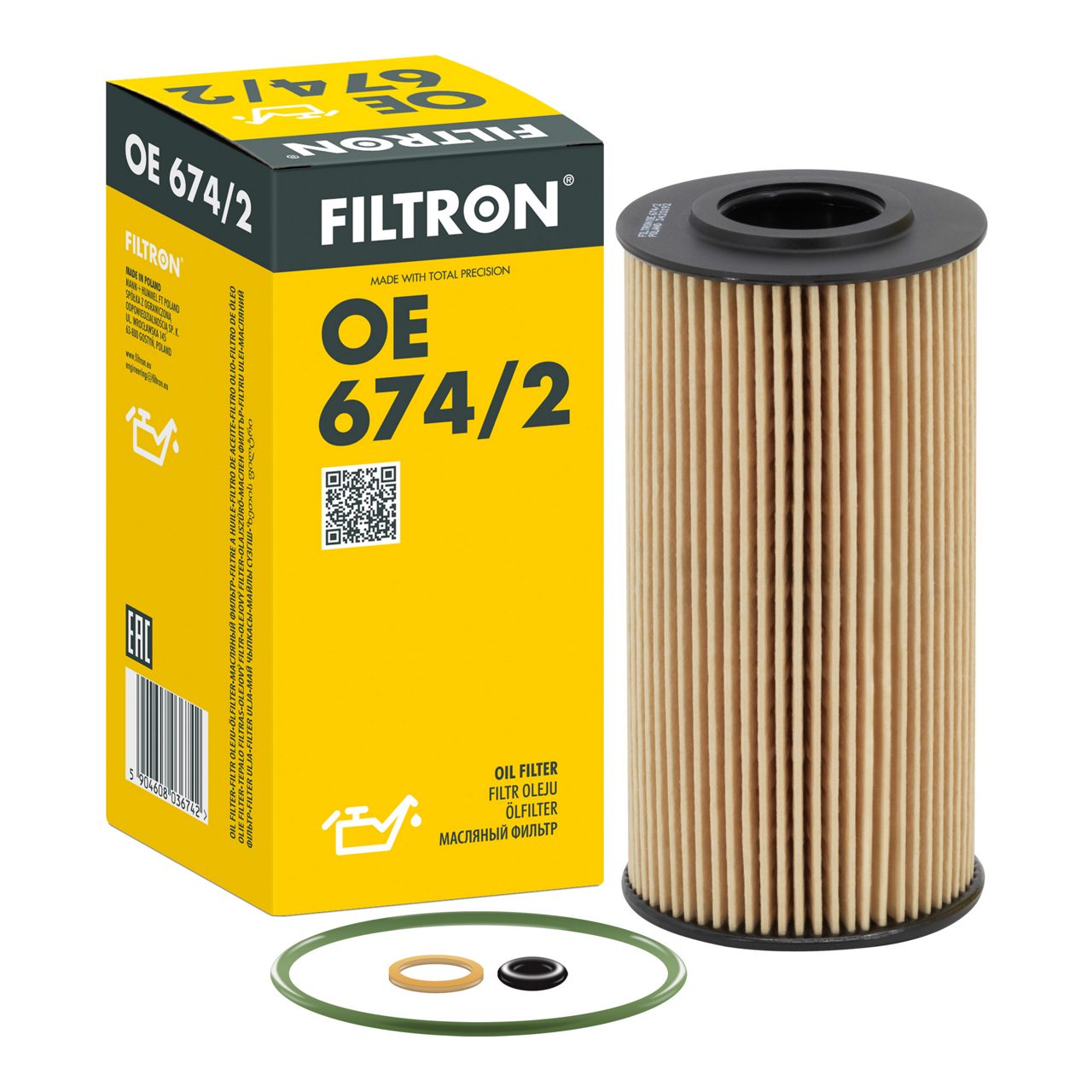 Filtron OE674/2 Yağ Filtresi