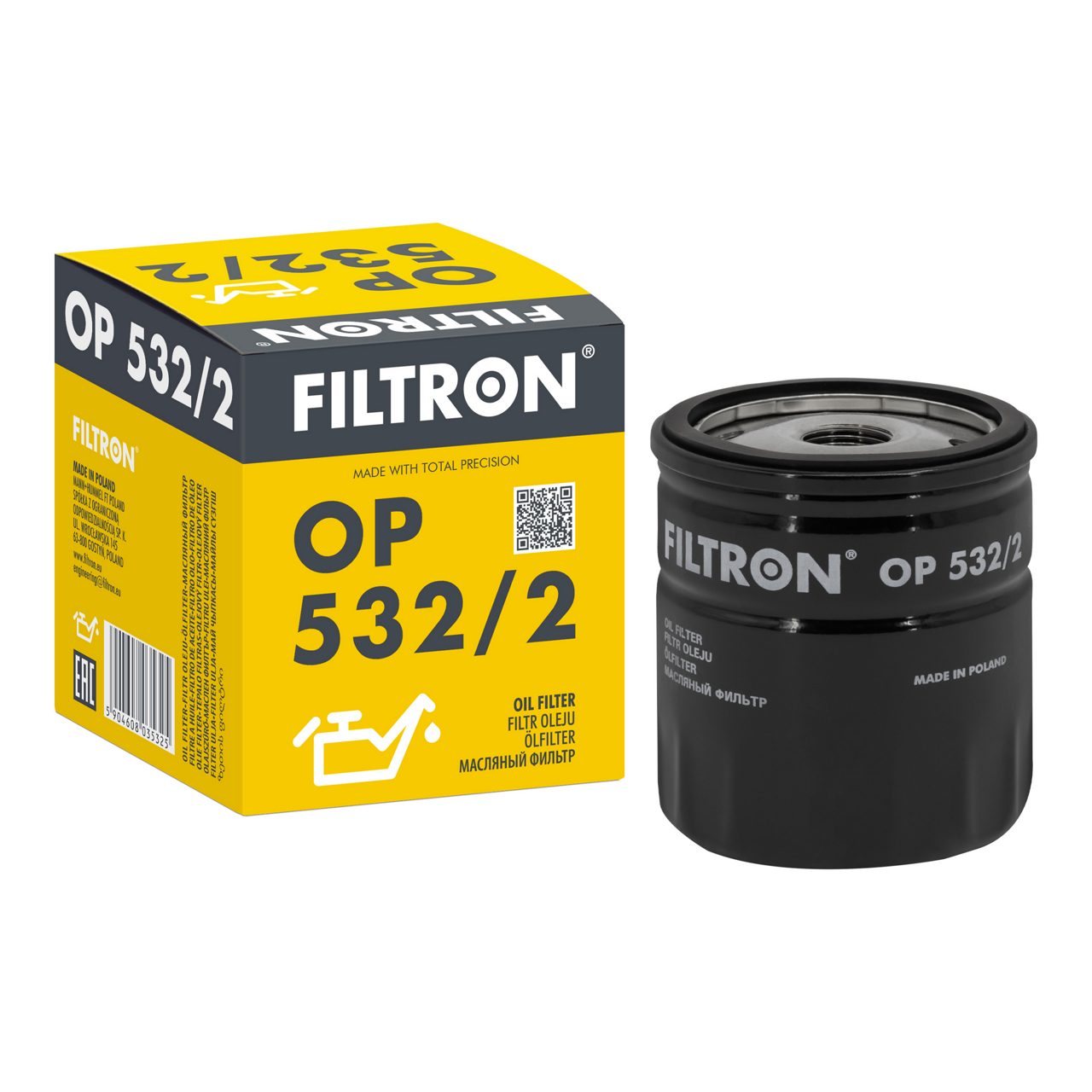 Filtron OP532/2 Yağ Filtresi