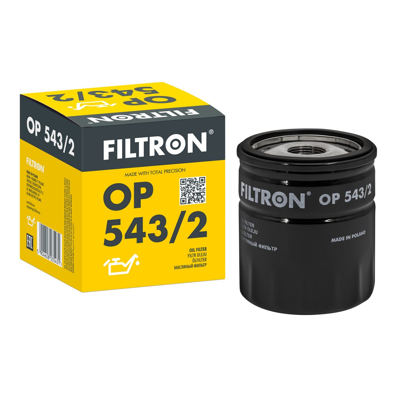 Filtron OP543/2 Yağ Filtresi