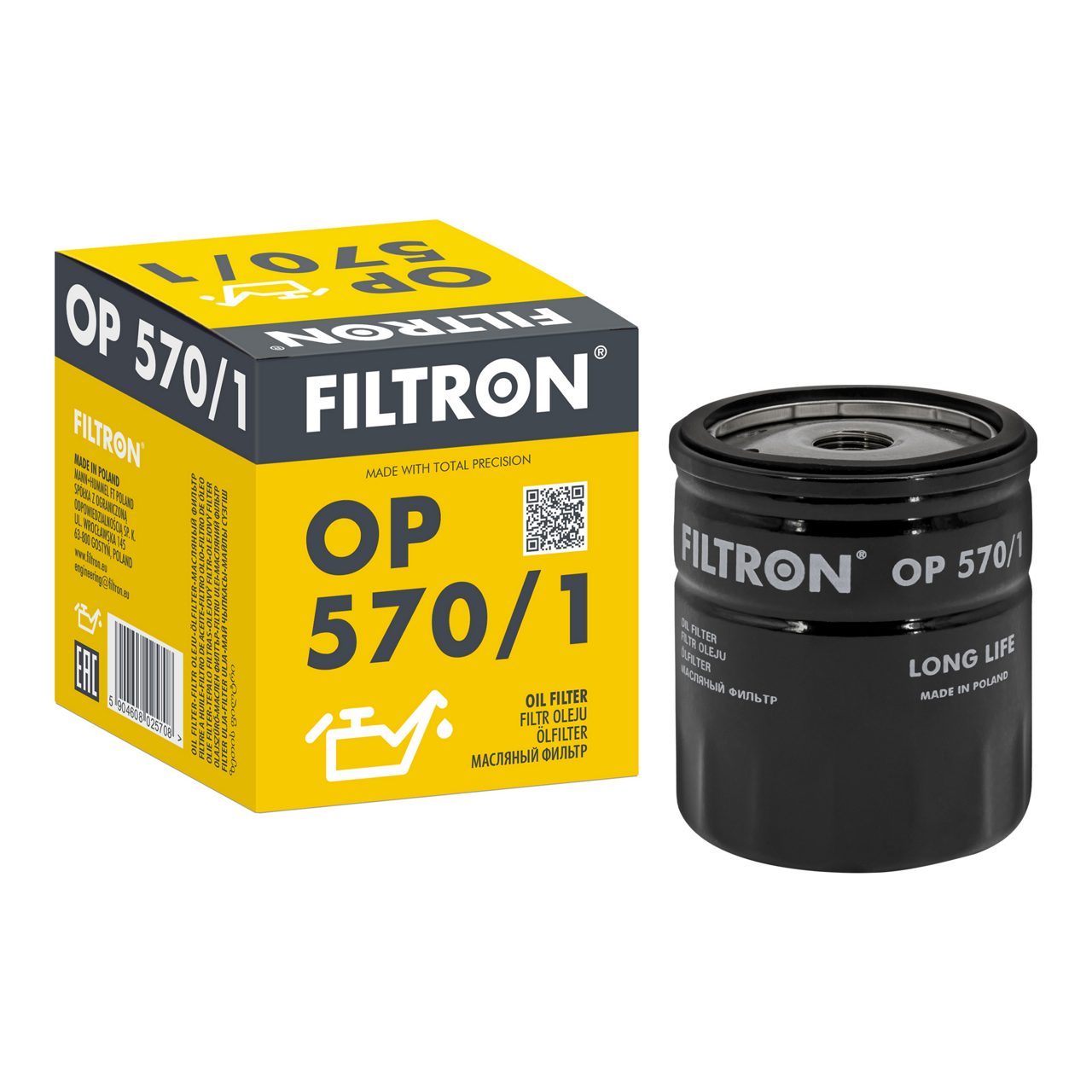 Filtron OP570/1 Yağ Filtresi