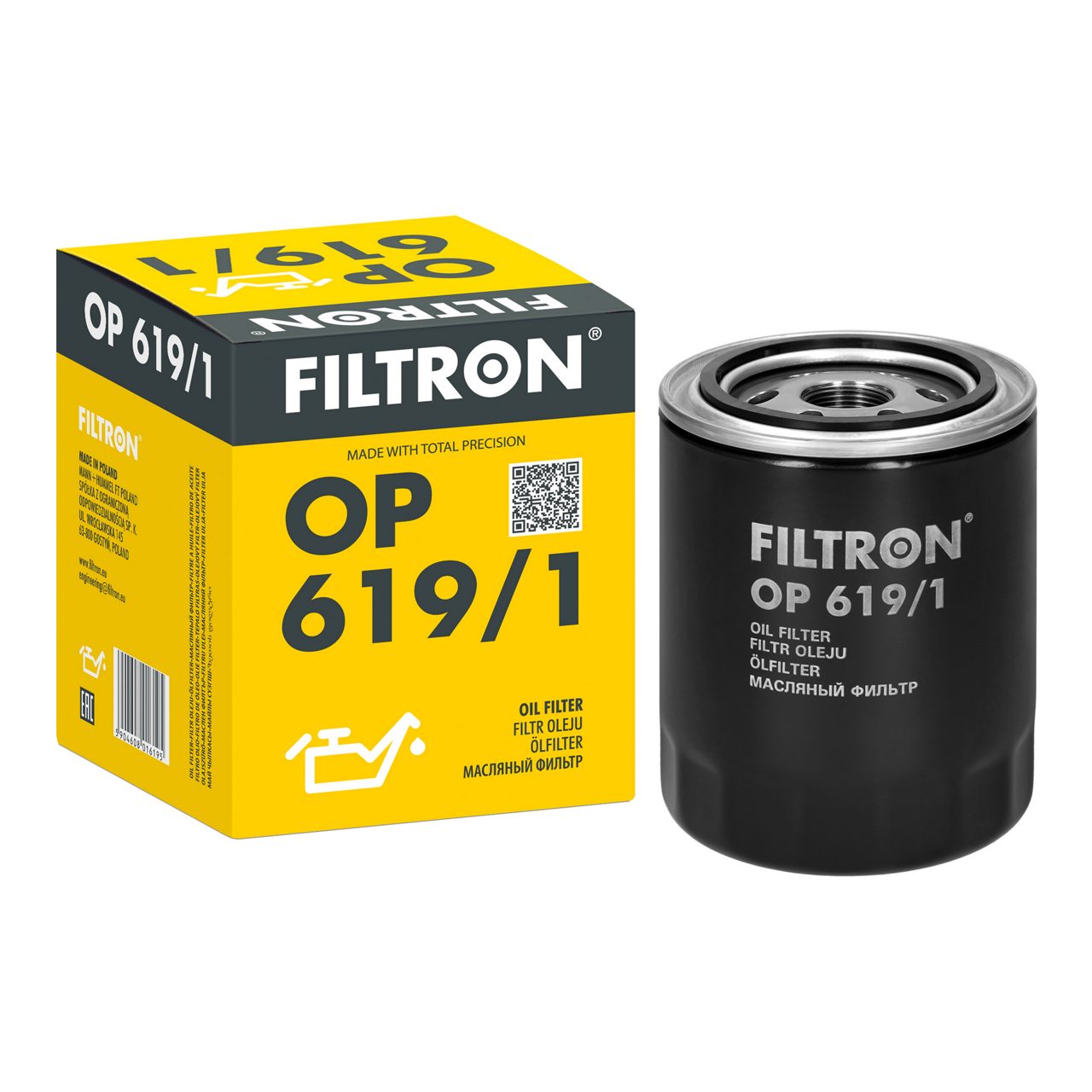 Filtron OP619/1 Yağ Filtresi