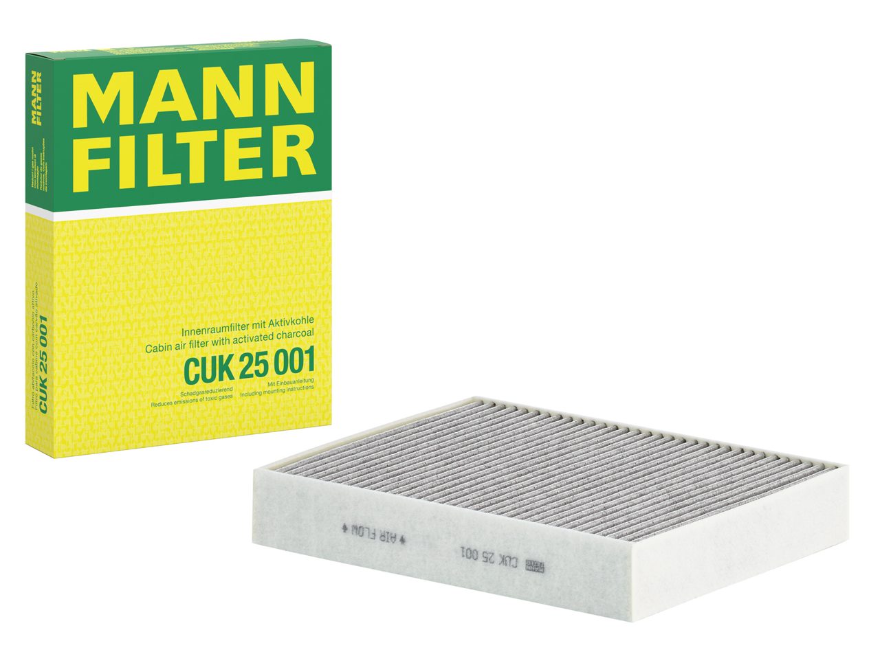 Mann CUK25001 Karbonlu Polen Filtresi