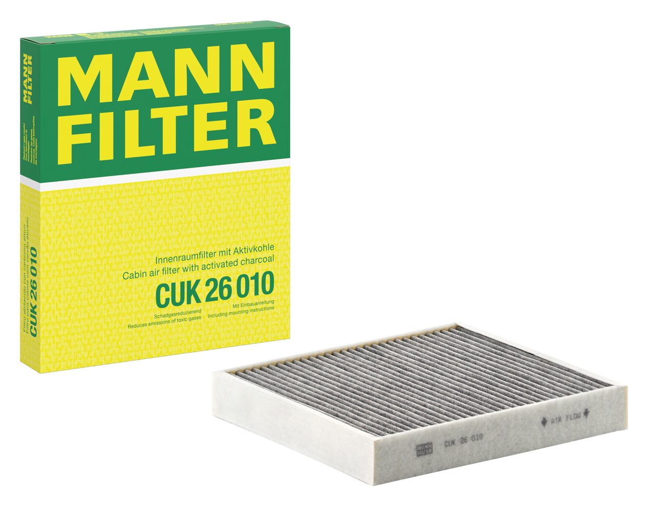 Mann CUK26010 Karbonlu Polen Filtresi