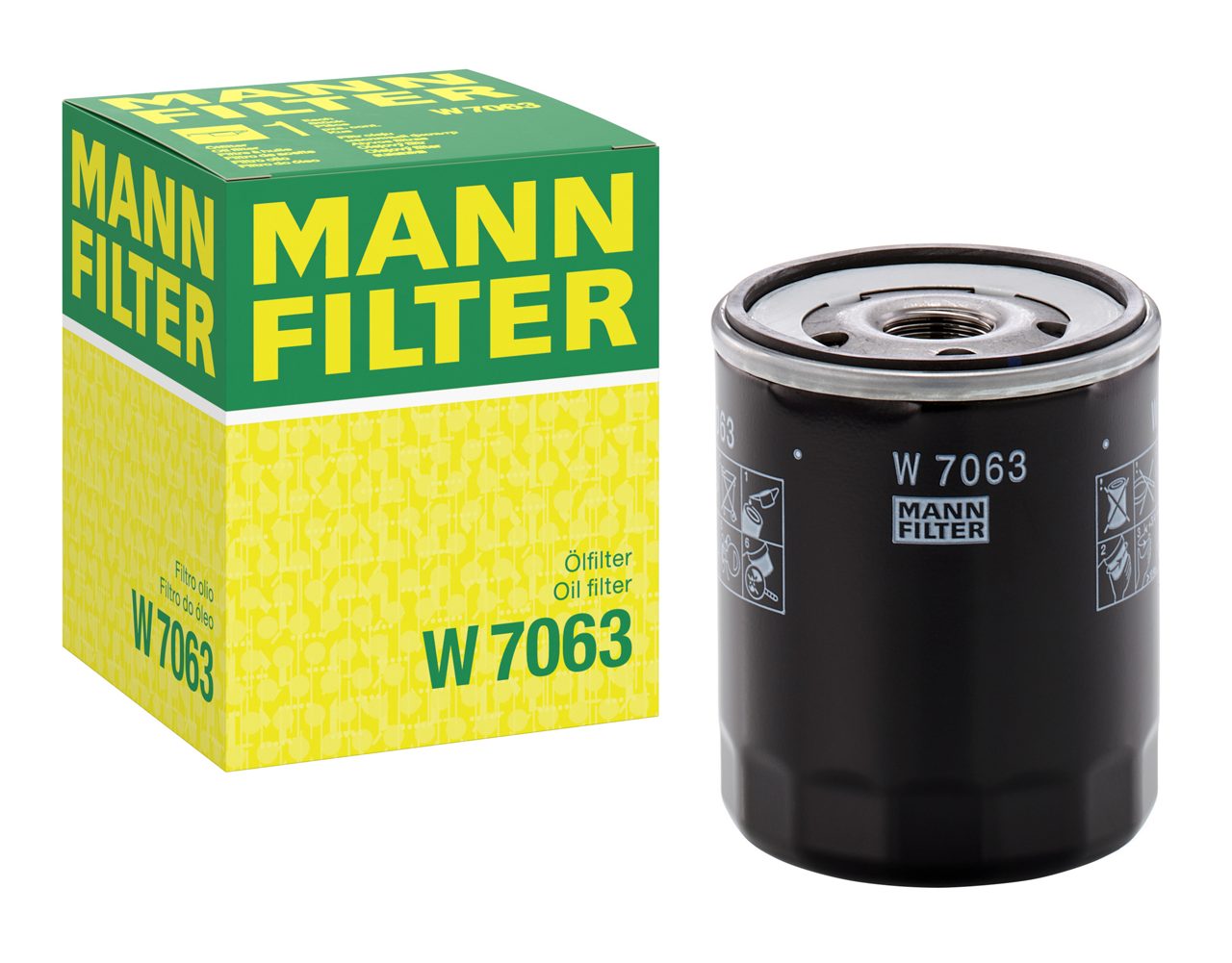 Mann W7063 Oil Filter