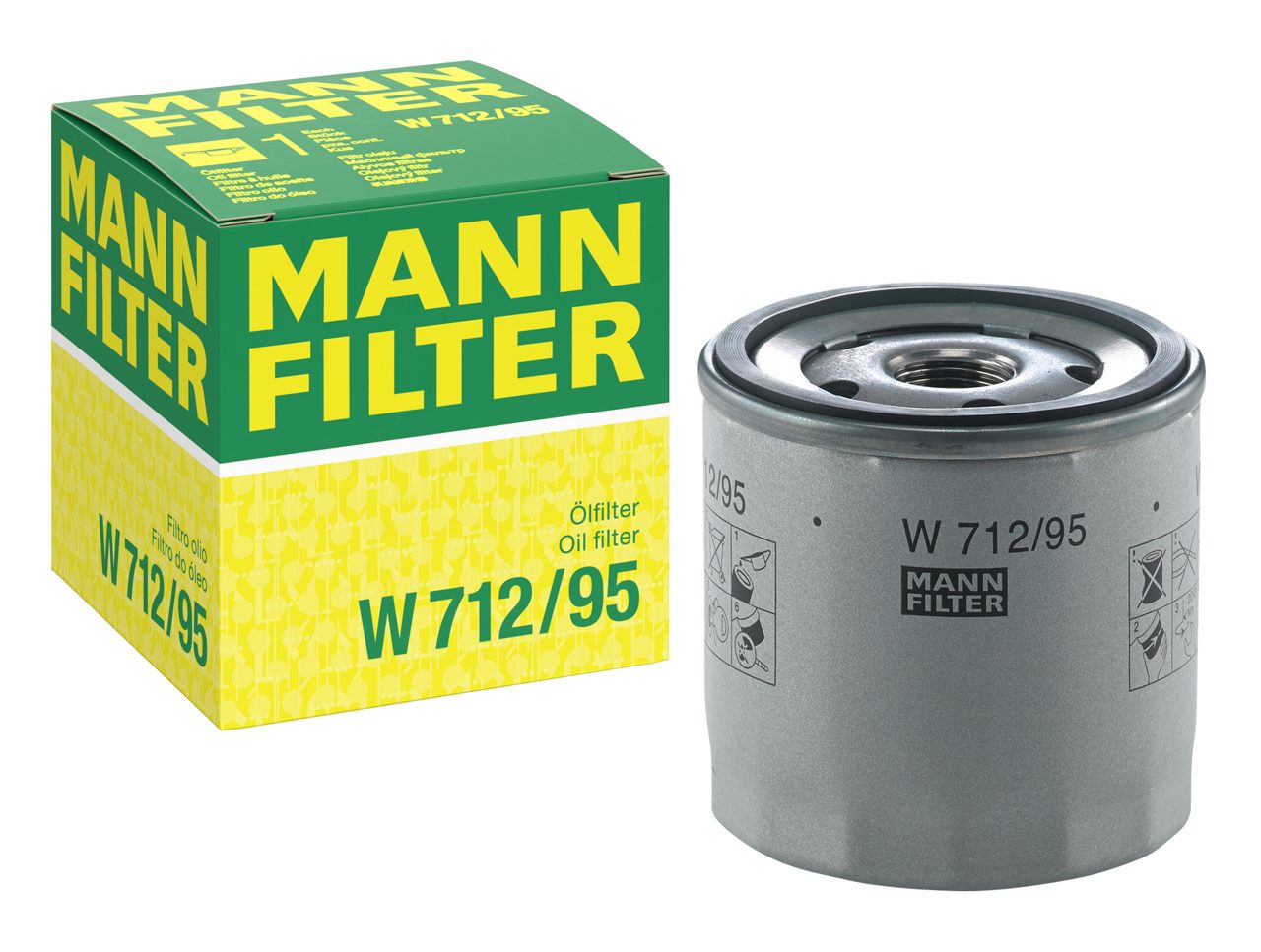 Mann W712/95 Yağ Filtresi