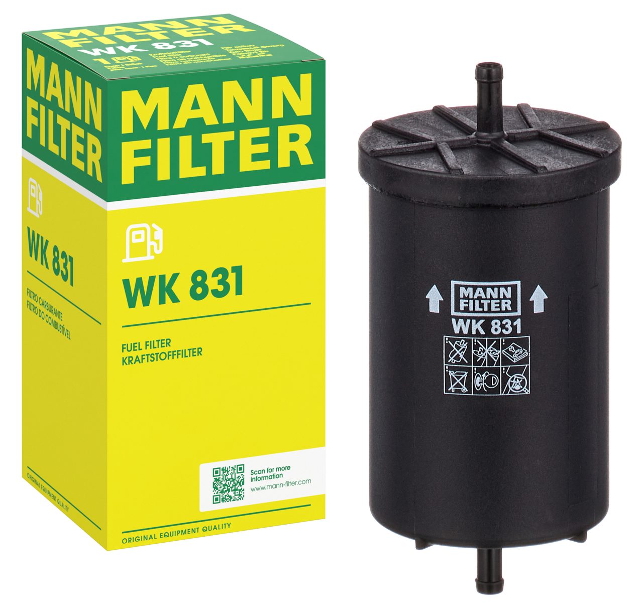 Mann WK831 Yakıt Filtresi