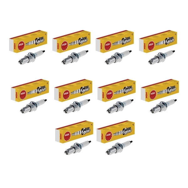 NGK DR7EA Spark Plug Set 10 Pcs