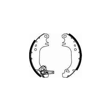 Trw GS8322 Rear Brake Shoe Set