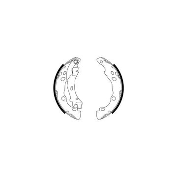 Trw GS8474 Rear Brake Shoe Set