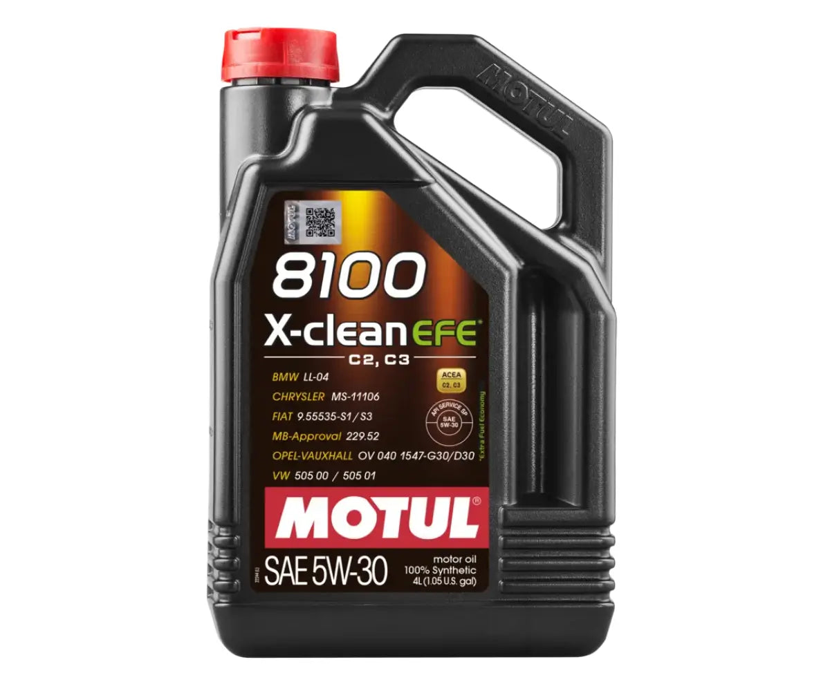 Motul 8100 X-Clean EFE 5w30 4lt Motor Yağ